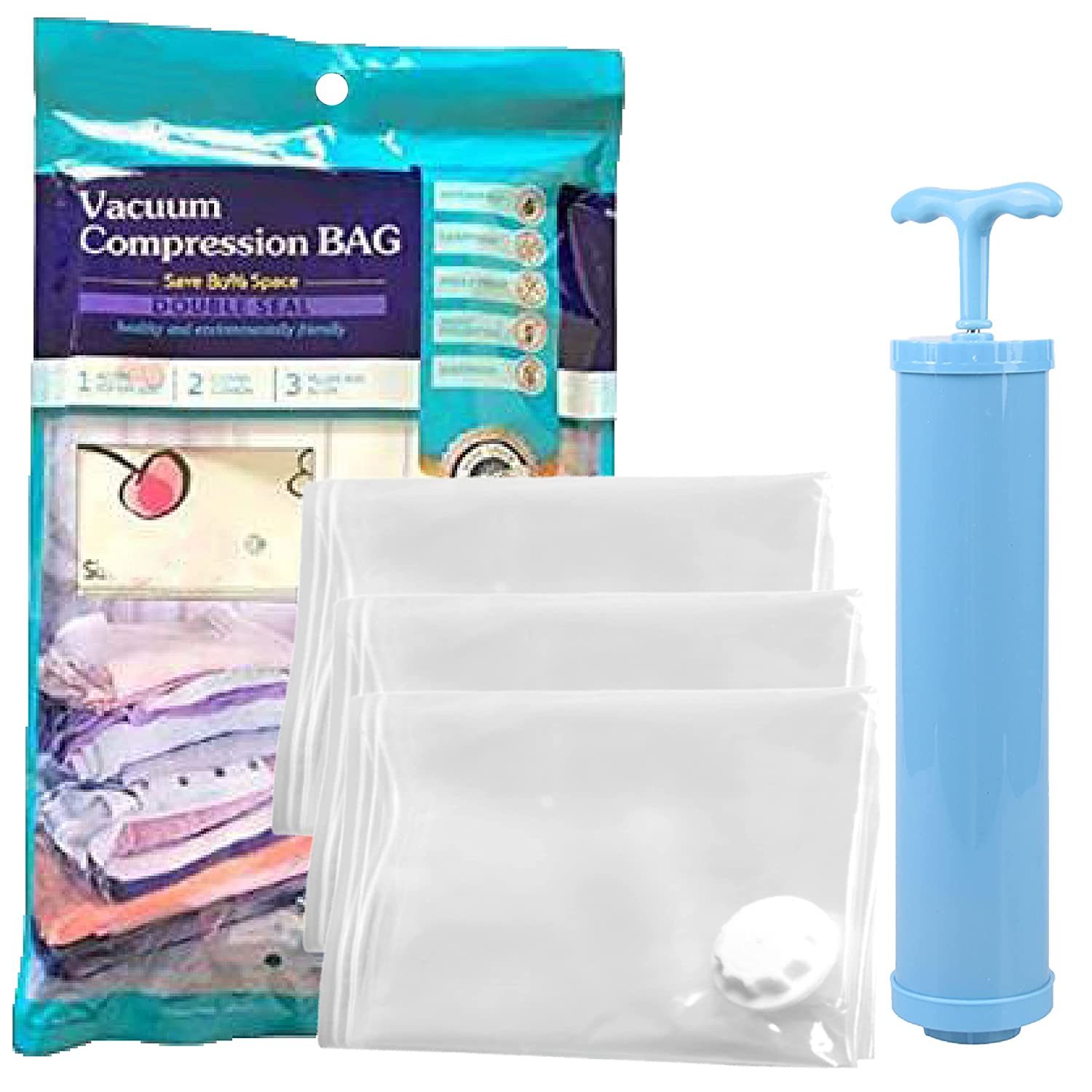 Vacuum Compress Bag Space Save Bag – Onlinehomelogix