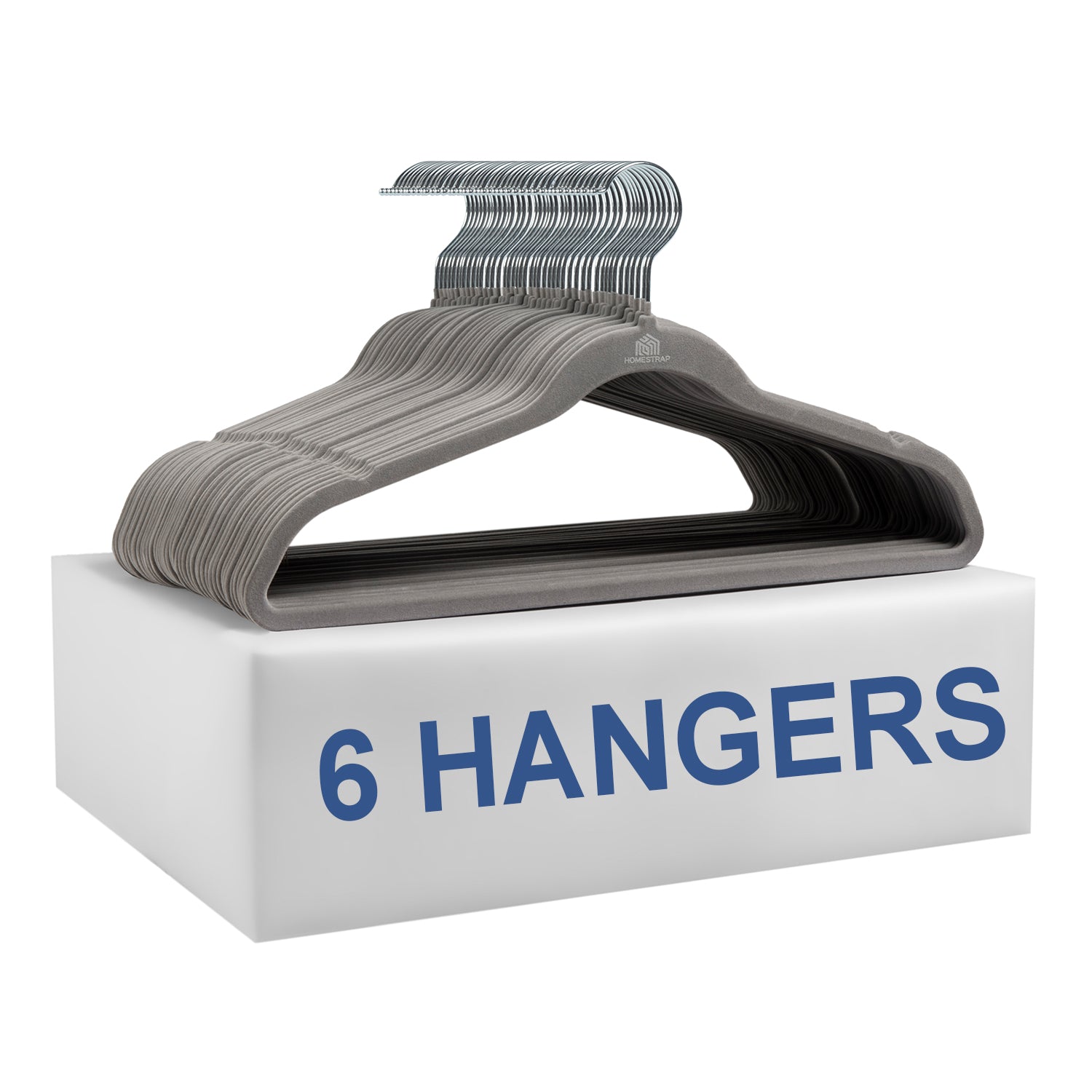 Velvet Anti-Slip Grey Hanger