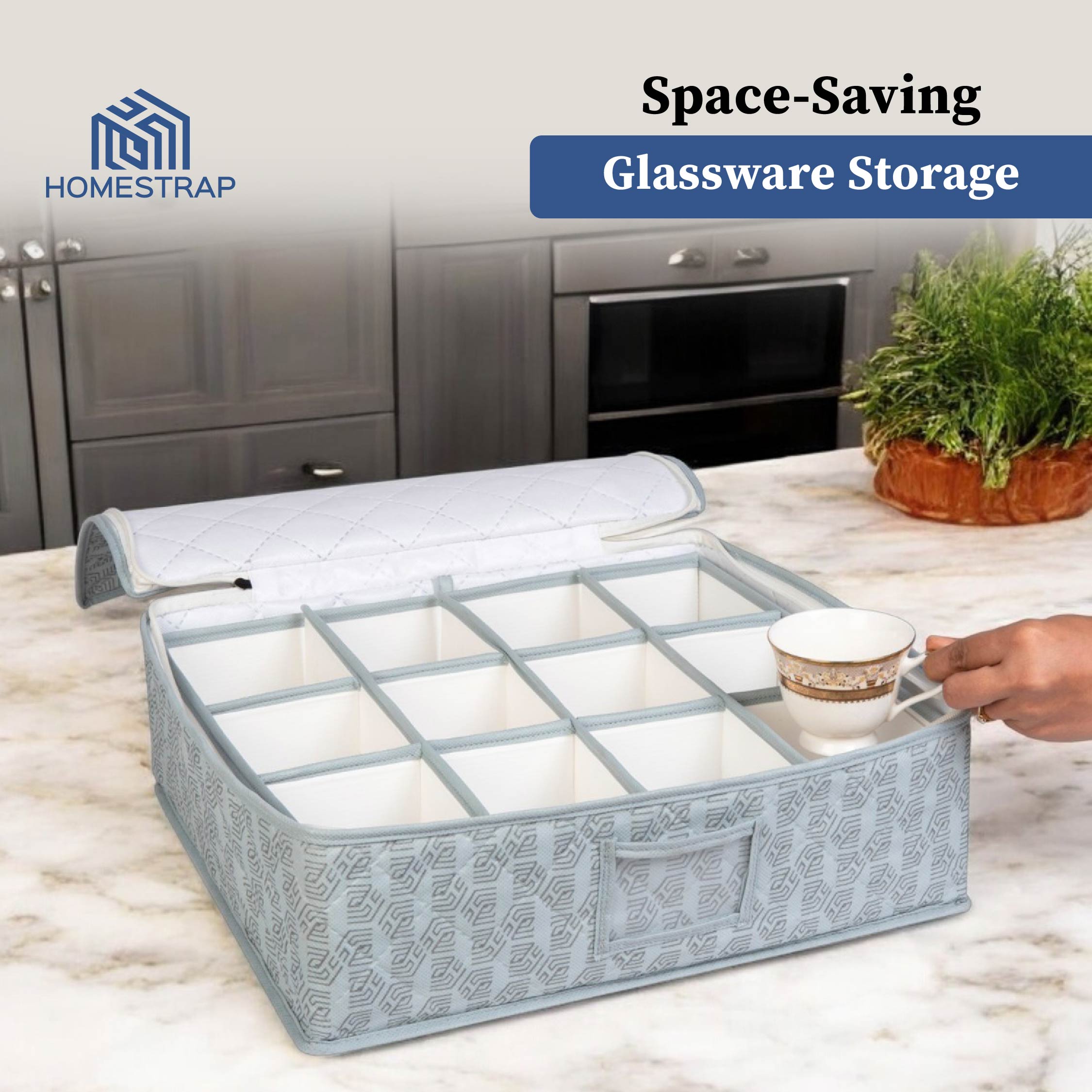 Dinnerware Storage Organizer Set