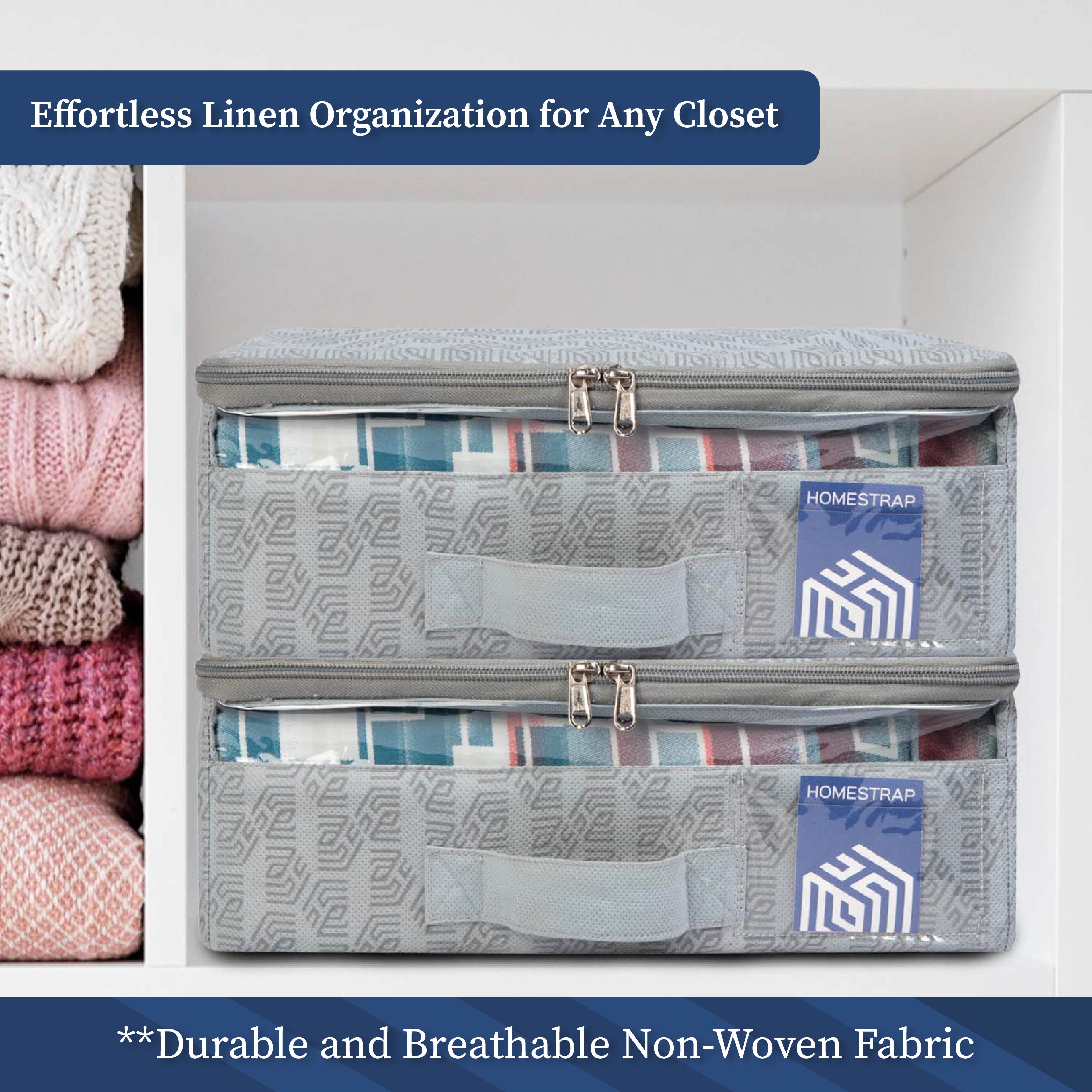 Foldable Non-Woven Bedsheet Organizer