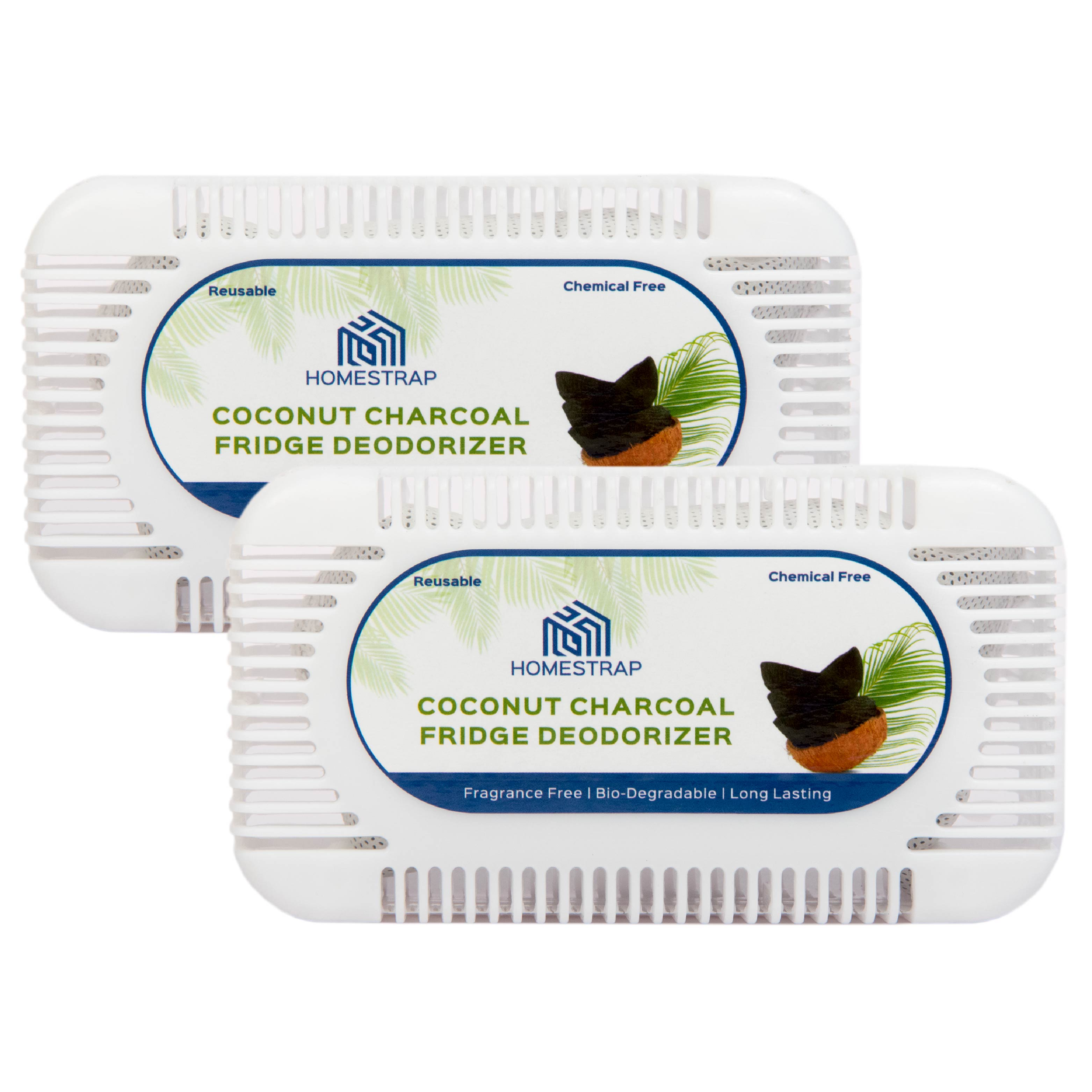 Coconut Charcoal Fridge Deodorizer 60 Gram | Natural Odor Absorber for your Refrigerator