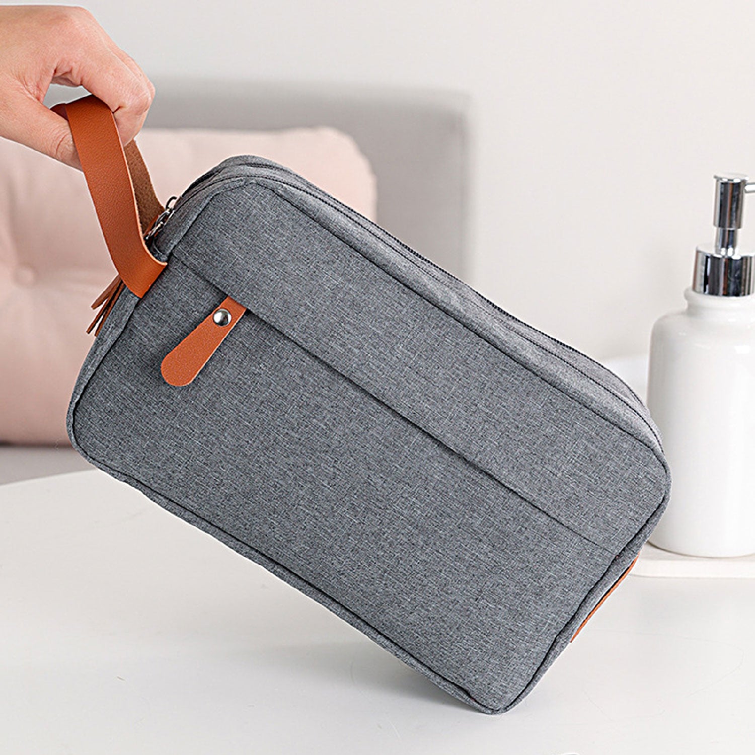 Clean Carry All Toiletry Organizer Pouch