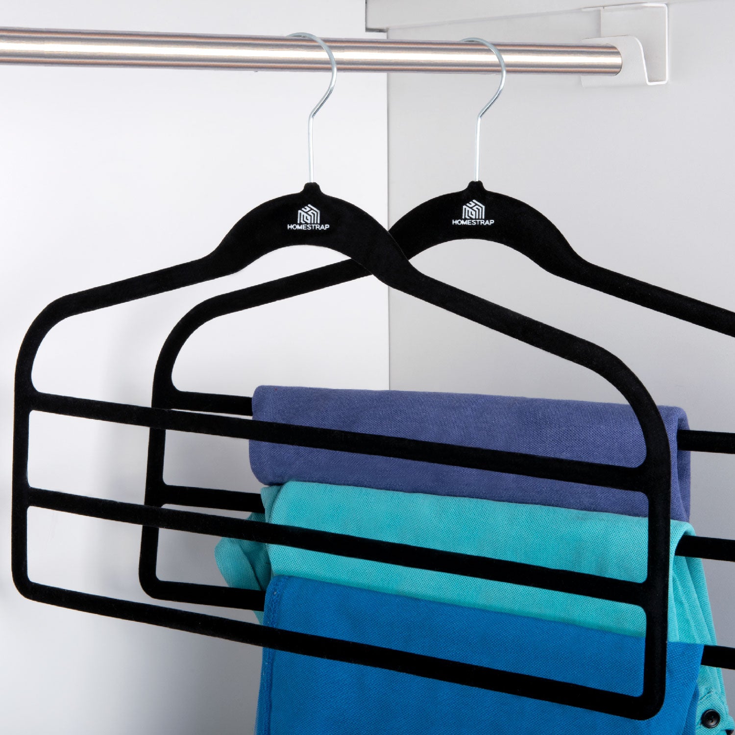 Velvet Multi Layered Hanger 3 Layer Velvet Hanger