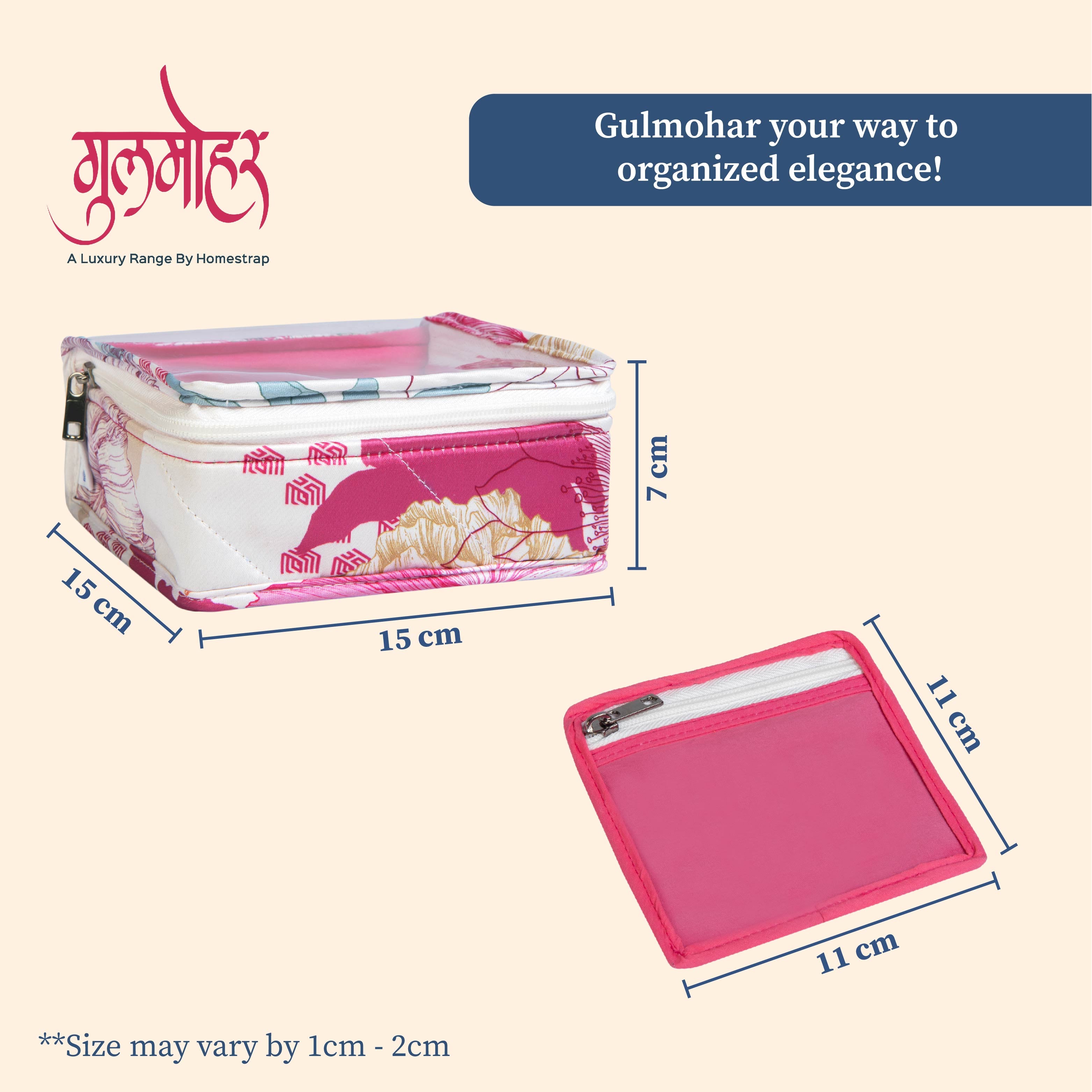 Gulmohar Choker Organizer