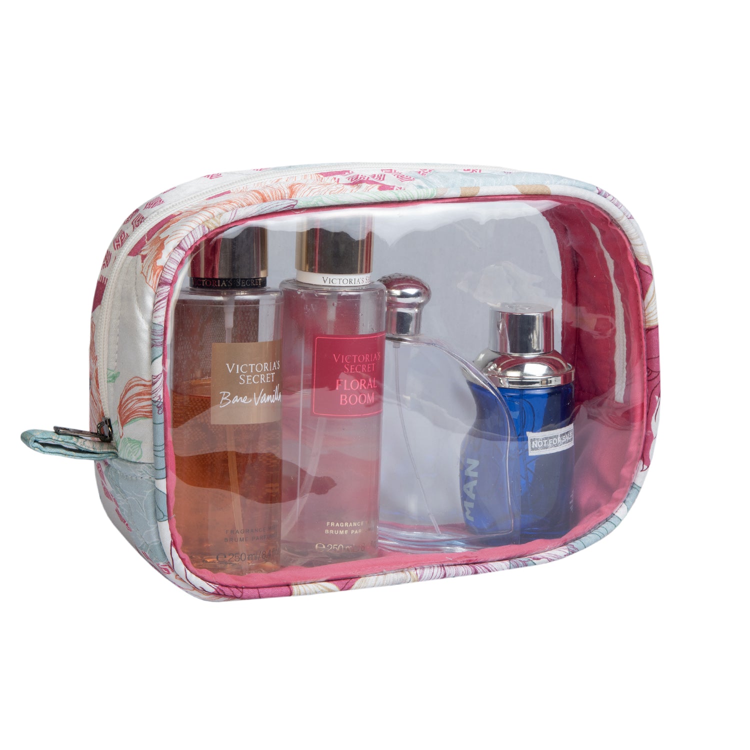 Gulmohar Transparent Toiletry Pouch