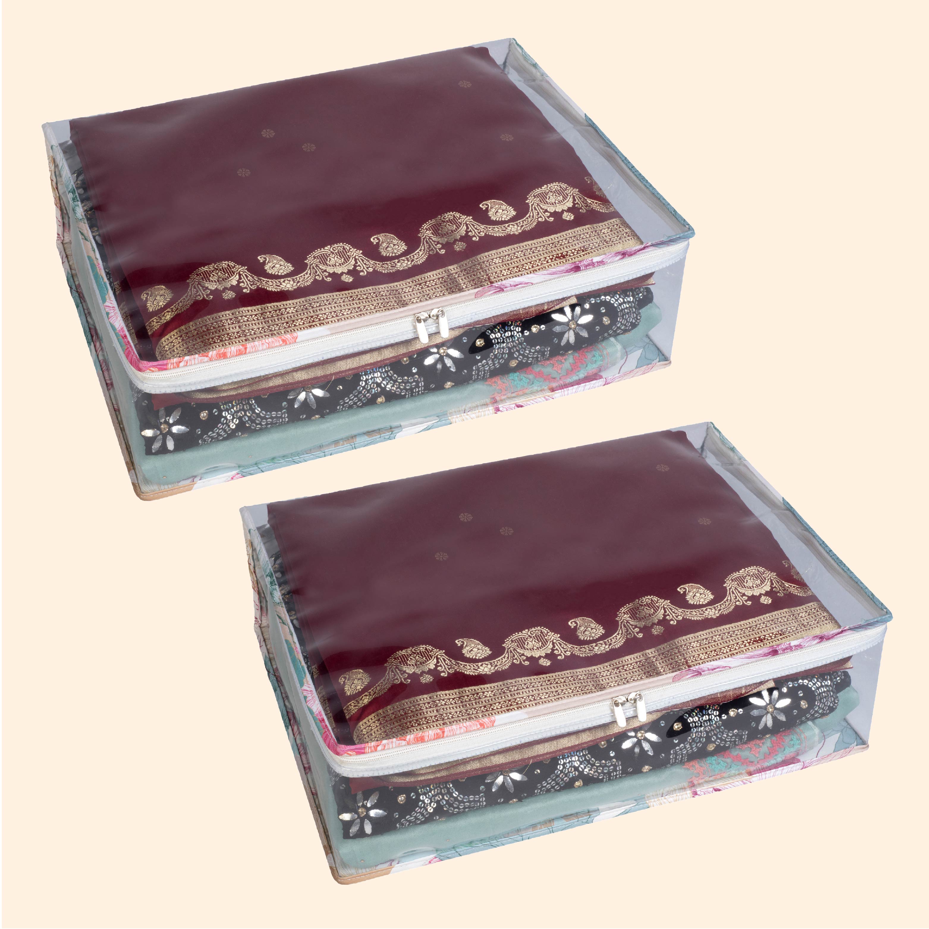 Gulmohar  Clothes Cover Organizer