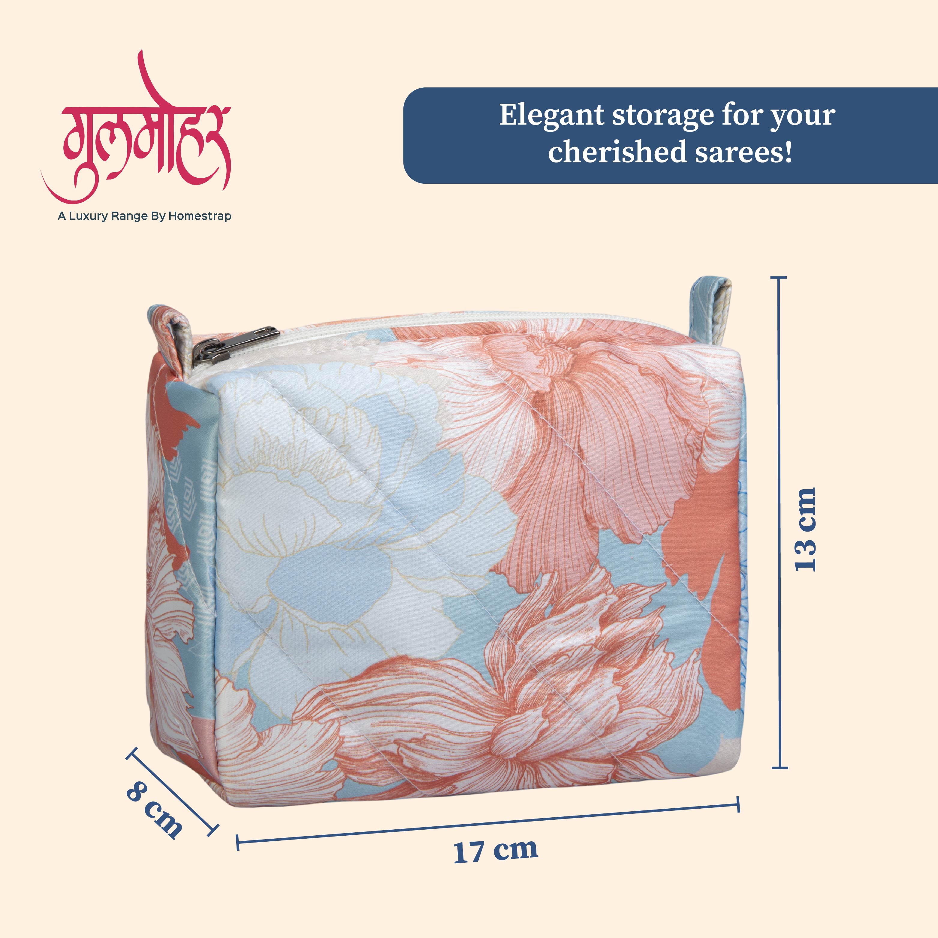 Gulmohar Multipurpose Pouch Organizer