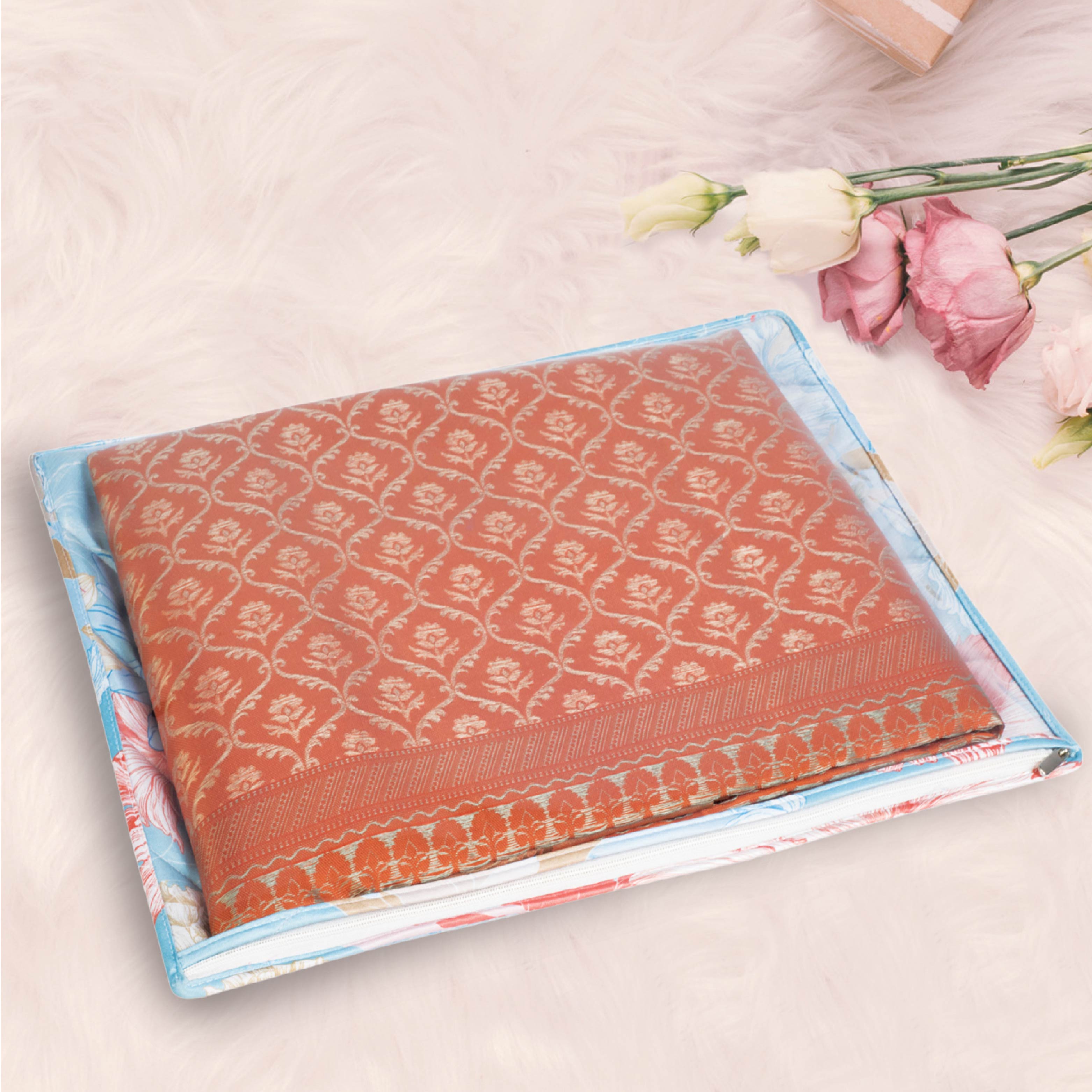 Gulmohar Saree Cover Organizer