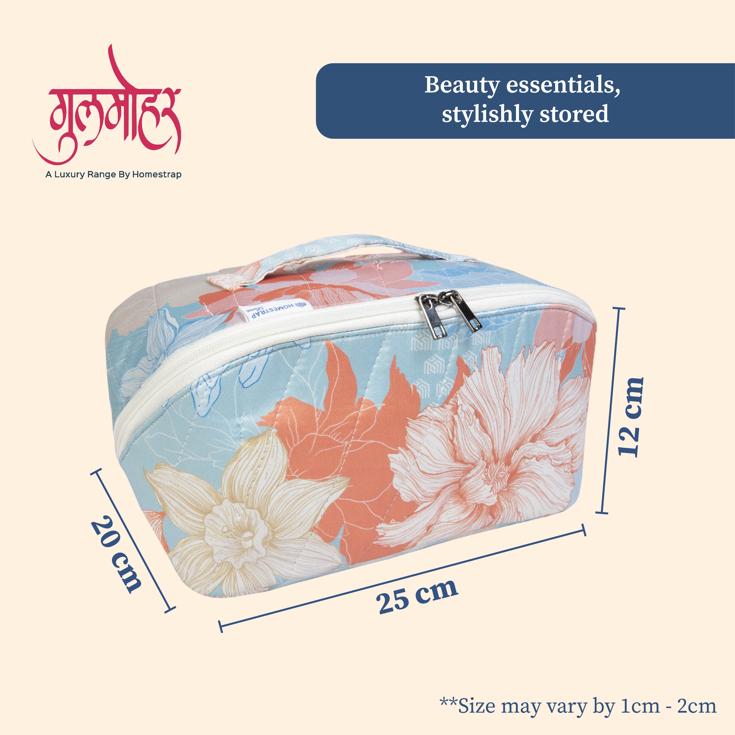 Gulmohar Cosmetic Pouch