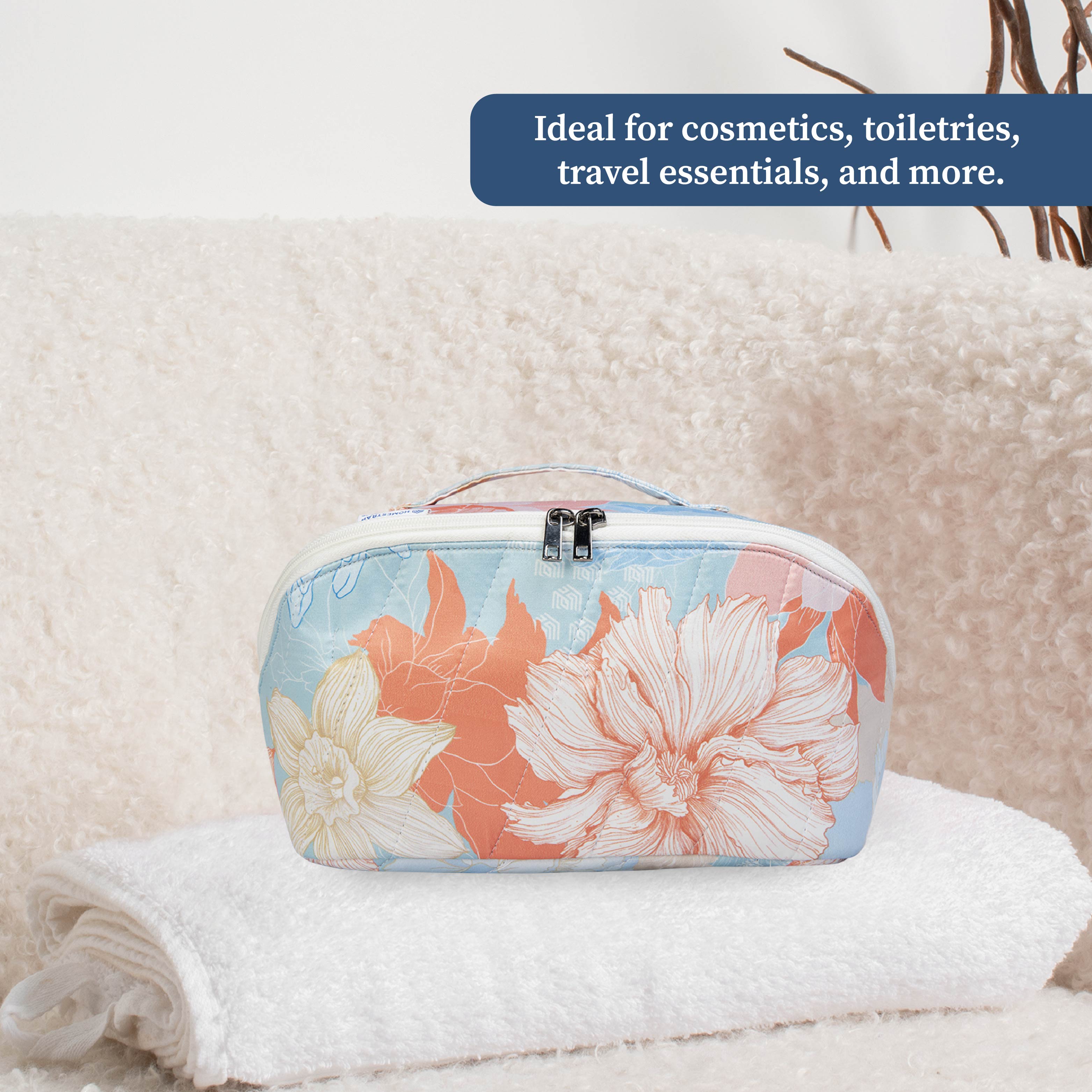 Gulmohar Cosmetic Pouch