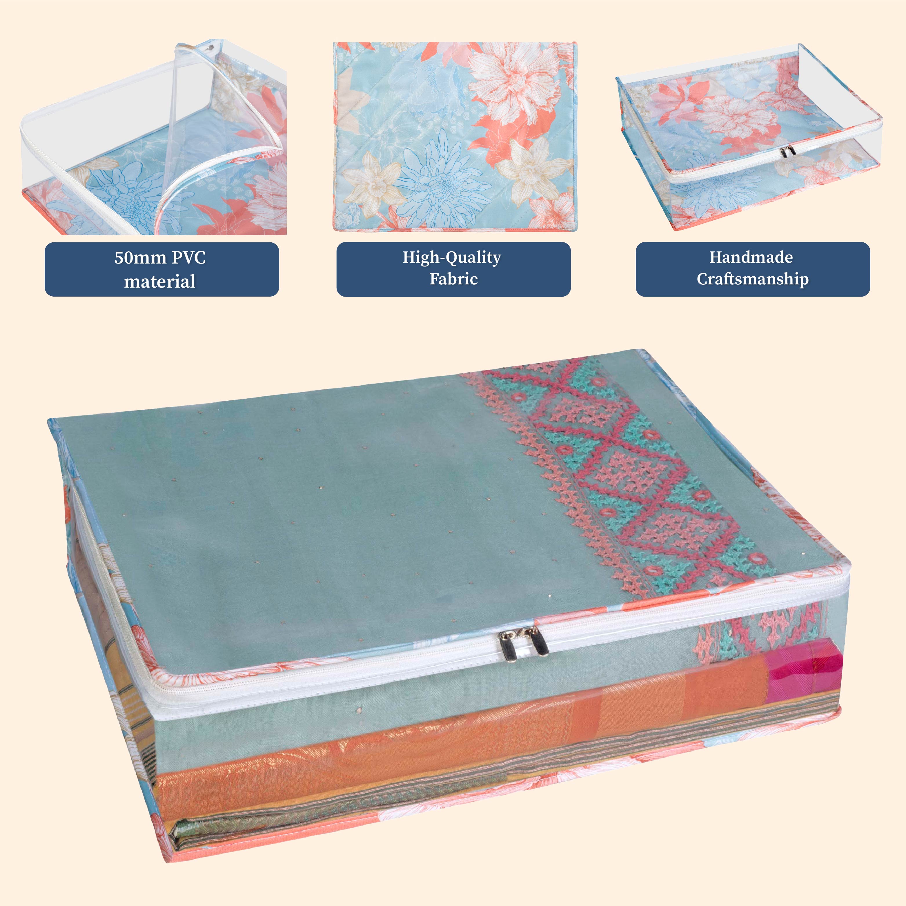 Gulmohar  Clothes Cover Organizer