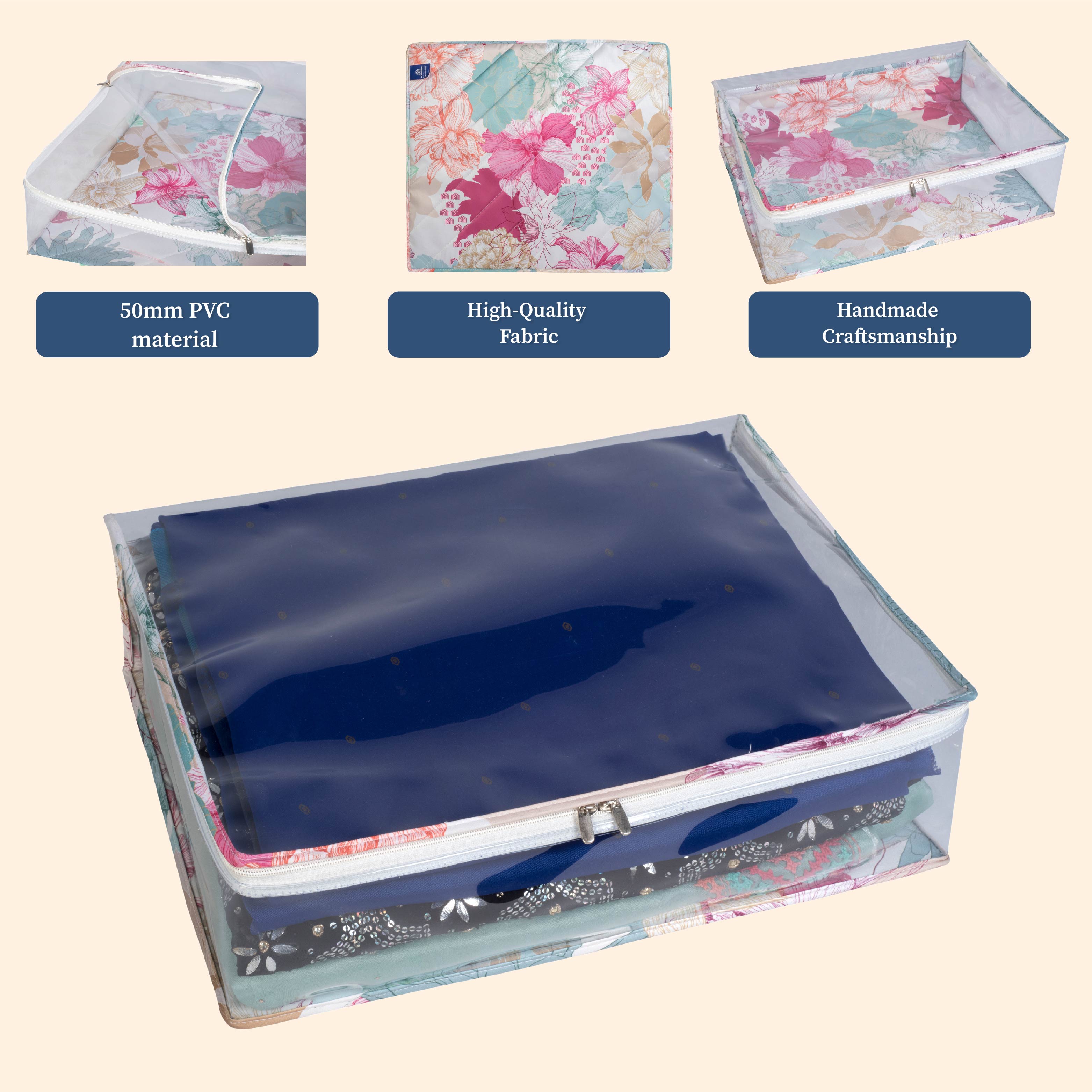 Gulmohar  Clothes Cover Organizer