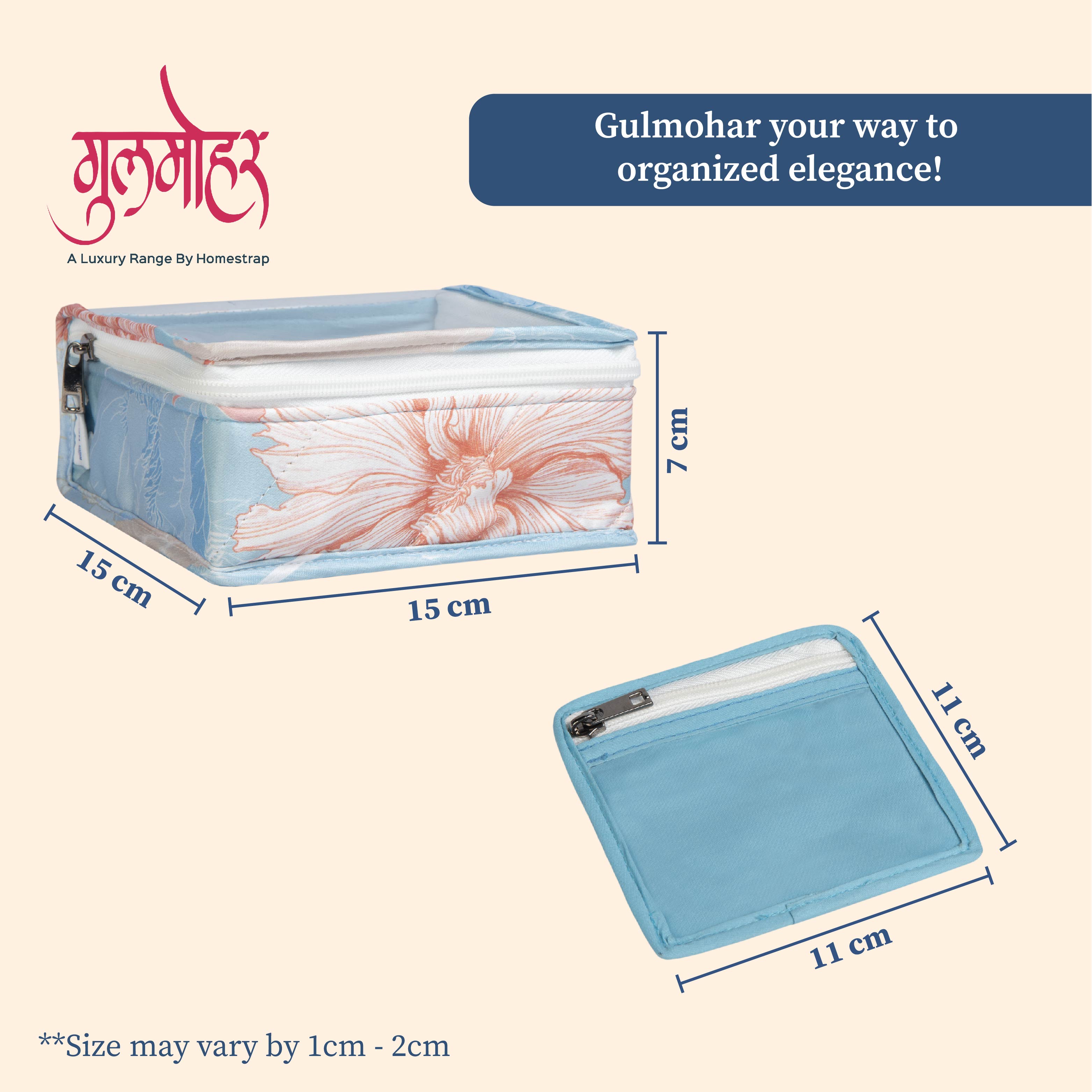 Gulmohar Choker Organizer