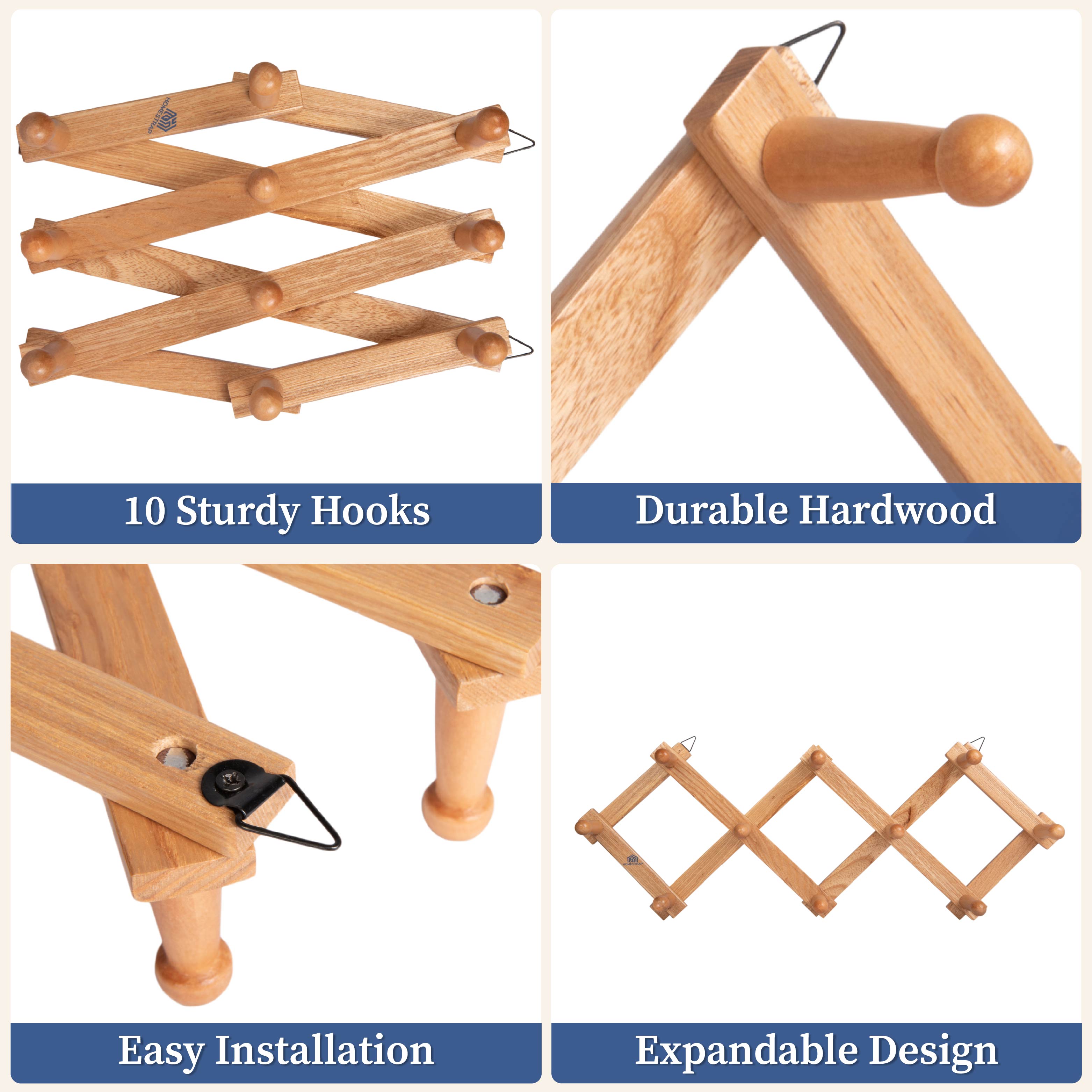 Expandable wall hooks sale