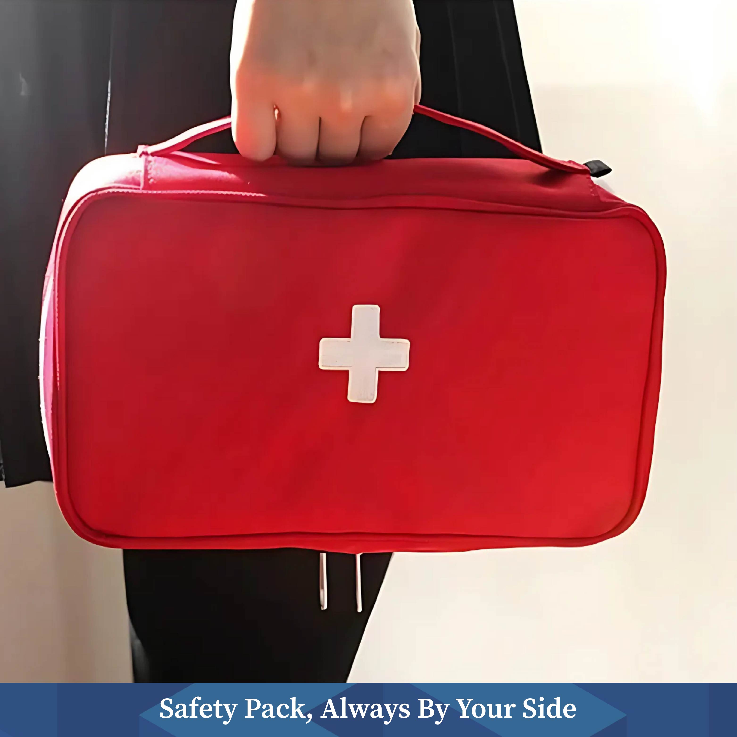 First Aid Organizer Bag (Medicines are not included)