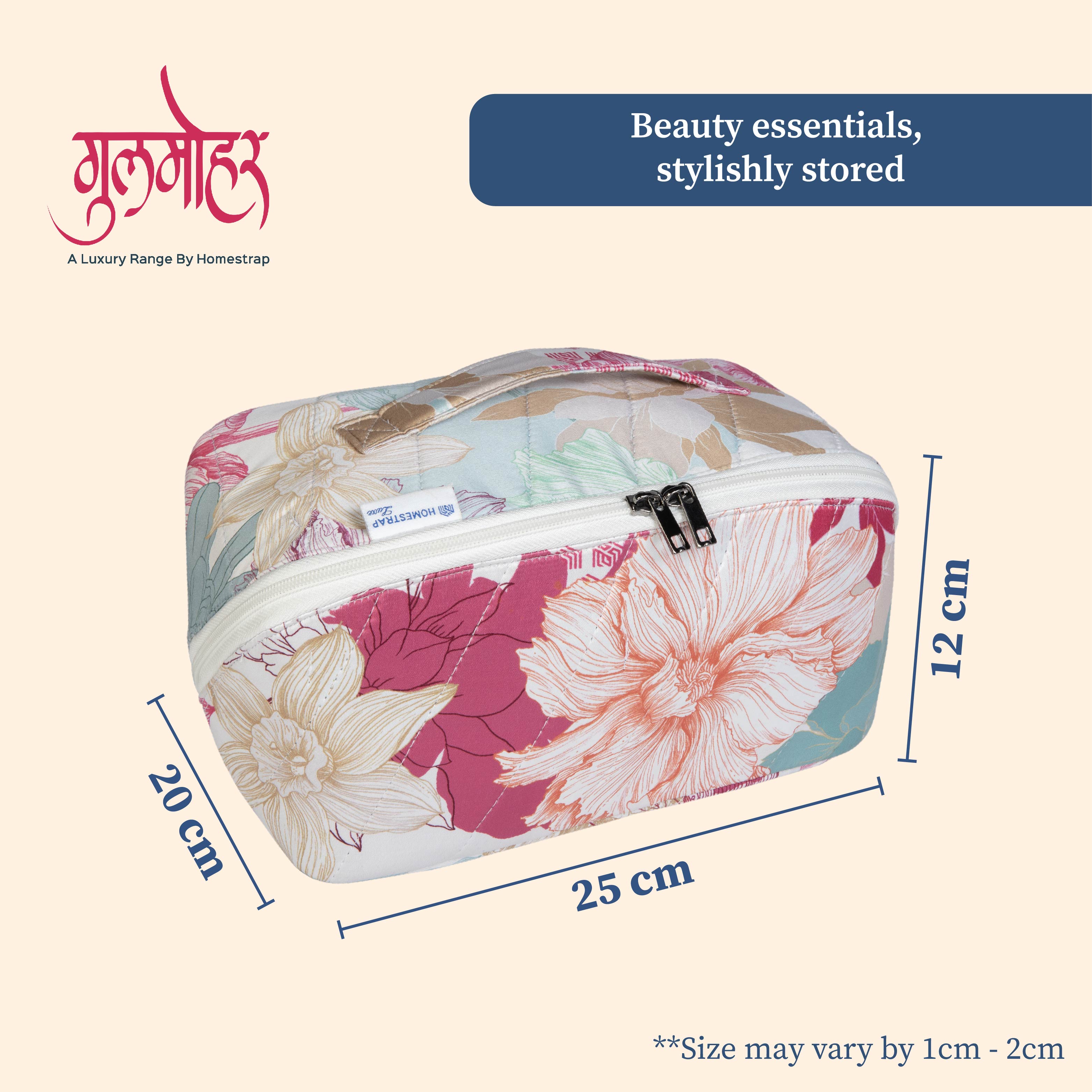 Gulmohar Cosmetic Pouch