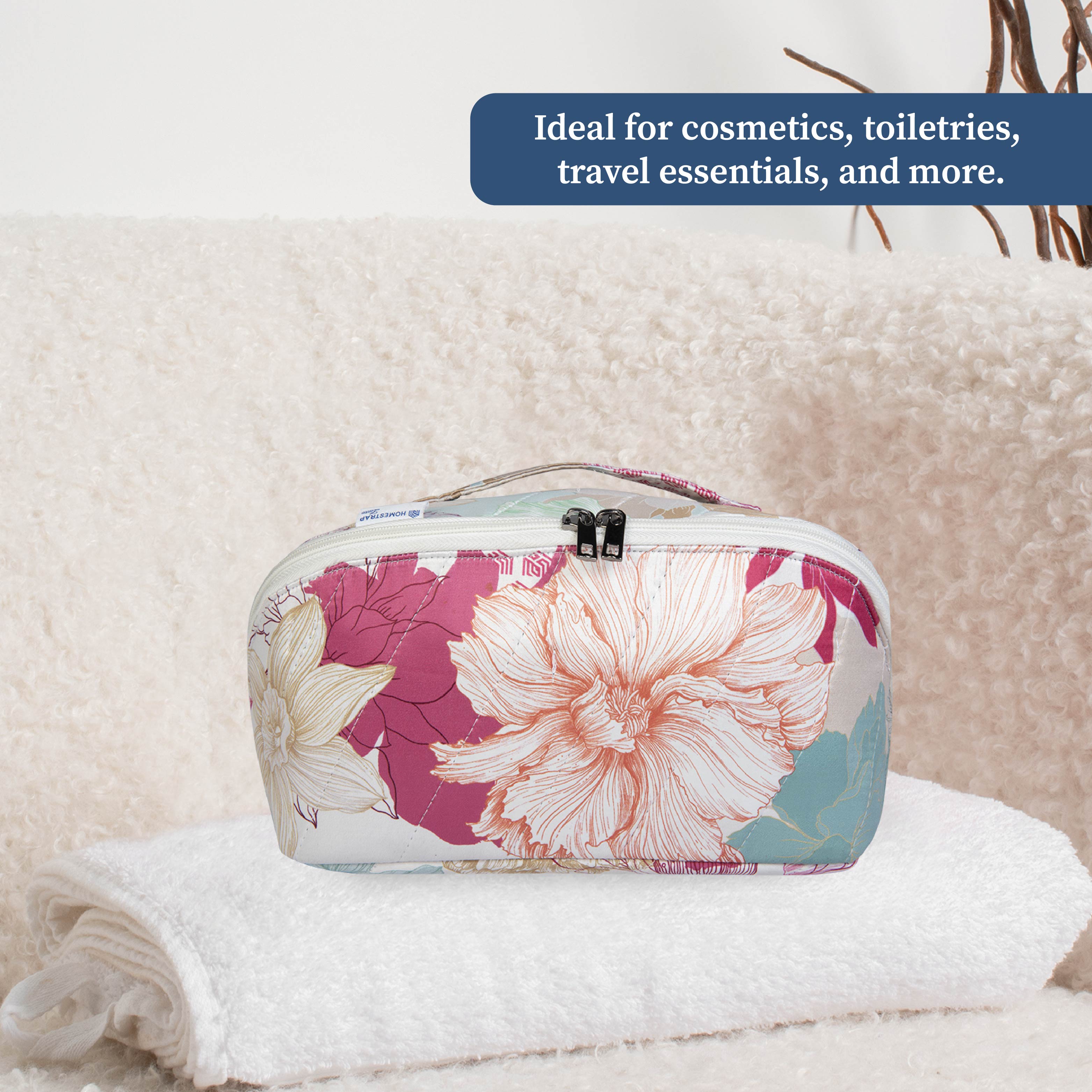 Gulmohar Cosmetic Pouch