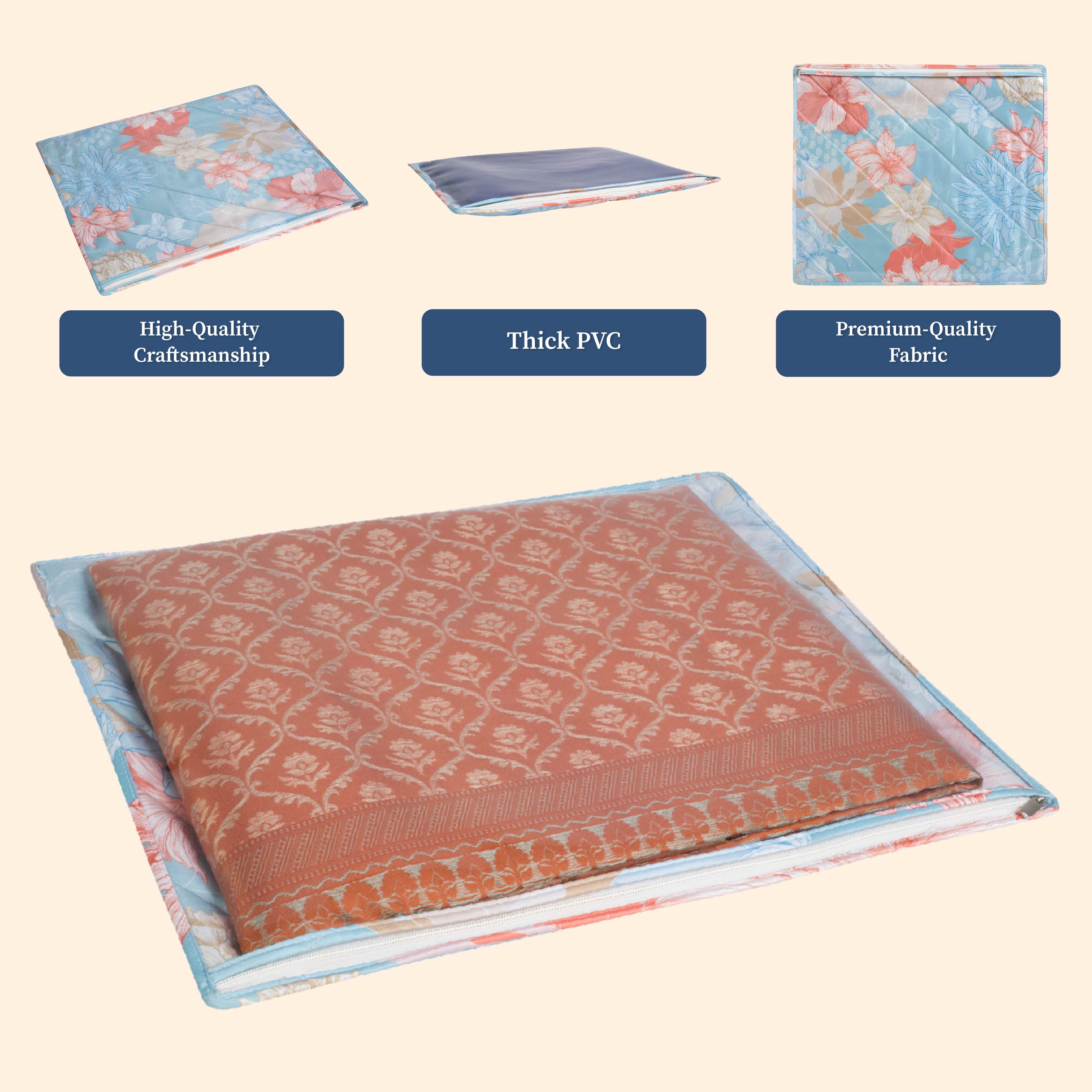 Gulmohar Saree Cover Organizer