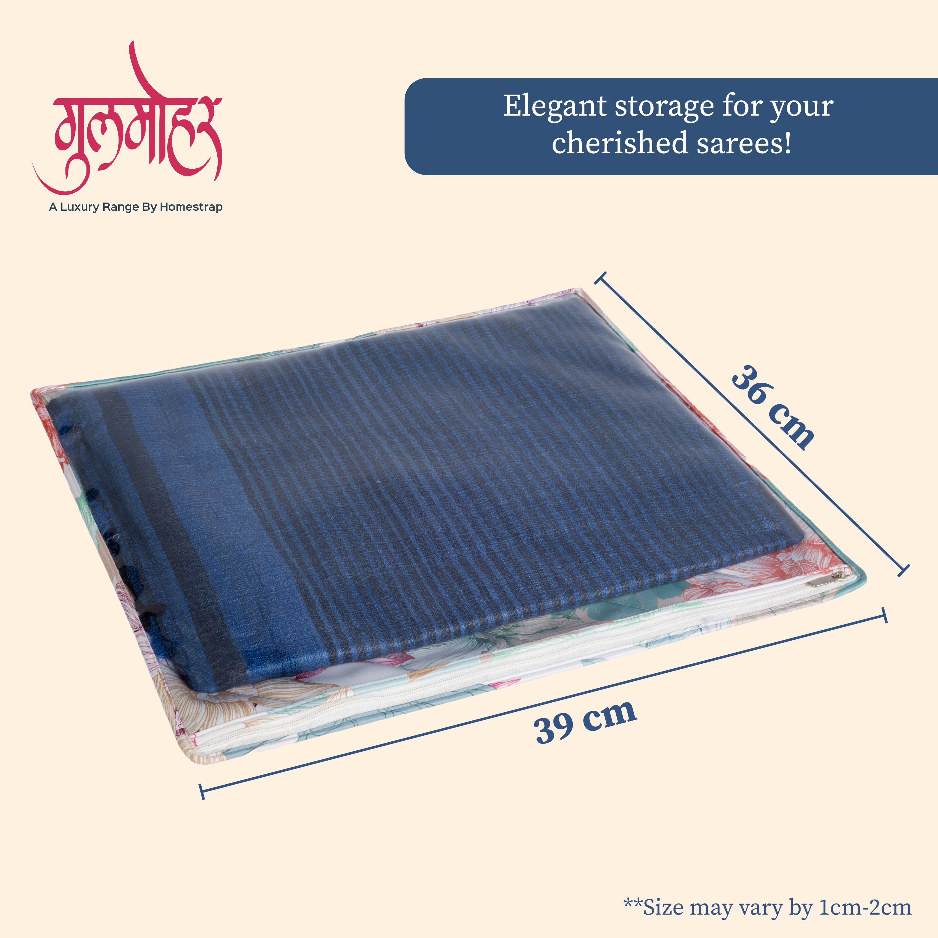 Gulmohar Saree Cover Organizer