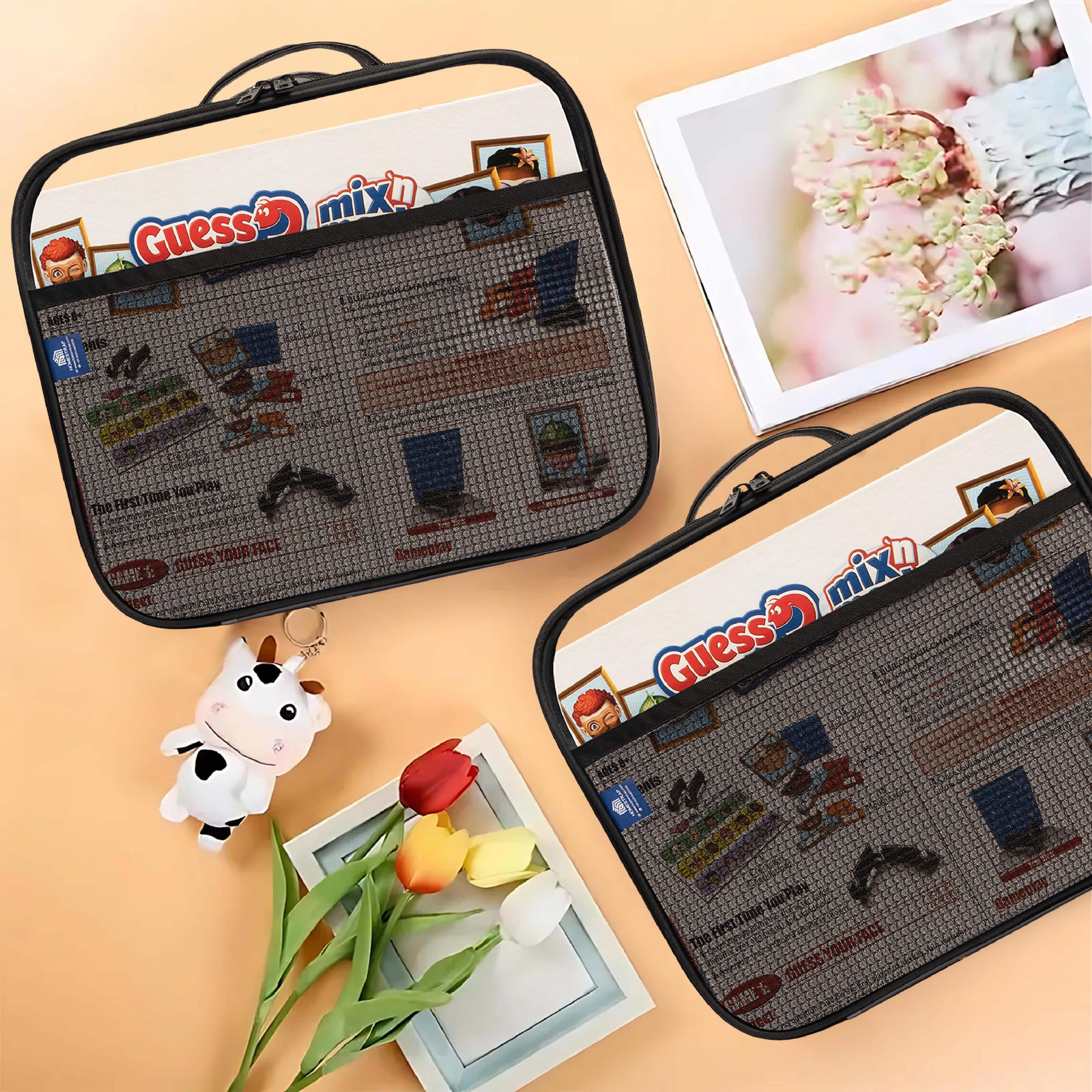 Multi purpose Transparent Toy and Board Game Storage Bags