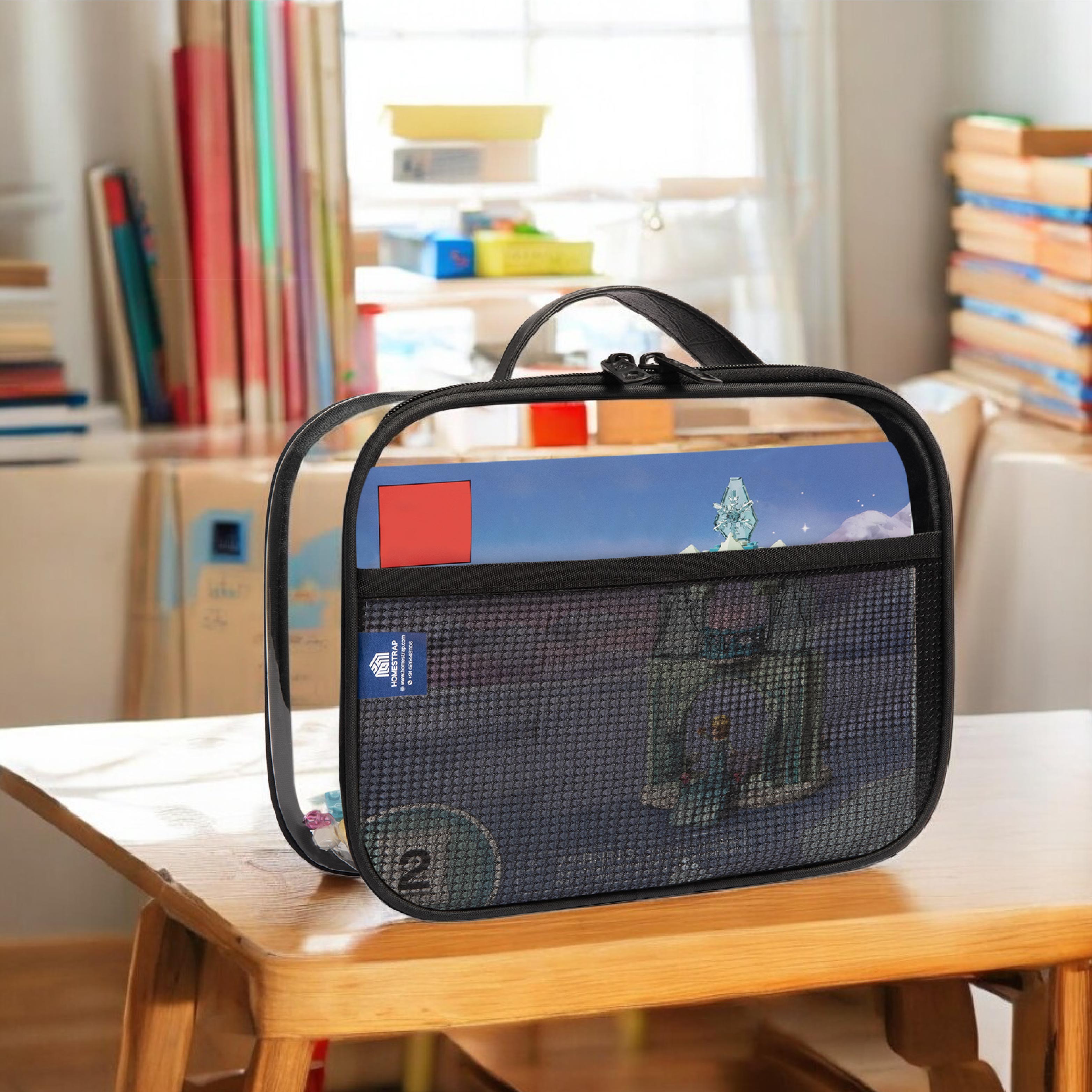 Multi purpose Transparent Toy and Board Game Storage Bags