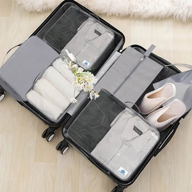 7-Piece Travel Organizer Packing Cube