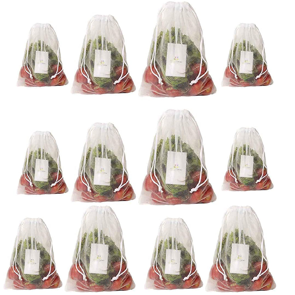 Earthy Fab Drawstring Bags for Fridge Storage, Vegetable Bag for Fridge,  Washable, Reusable, Multipurpose Fridge Bags. 27X33 cm, Pack of 6. price in  Saudi Arabia,  Saudi Arabia