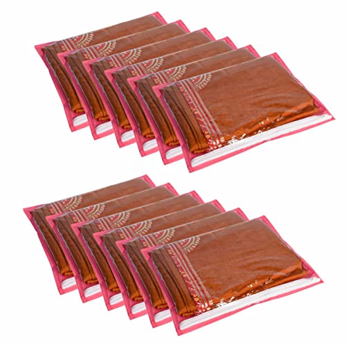 Kuber Industries 12 Piece Non Woven Saree Cover Set, Red (KI99562) –  GlobalBees Shop